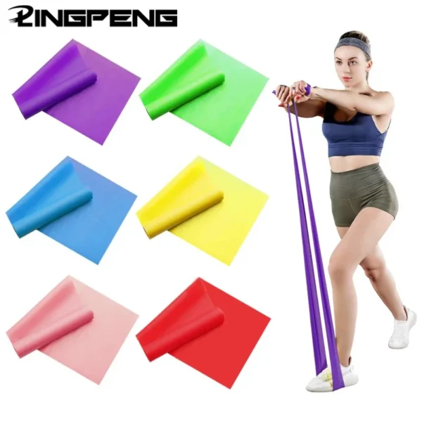 Elásticos para exercícios em casa