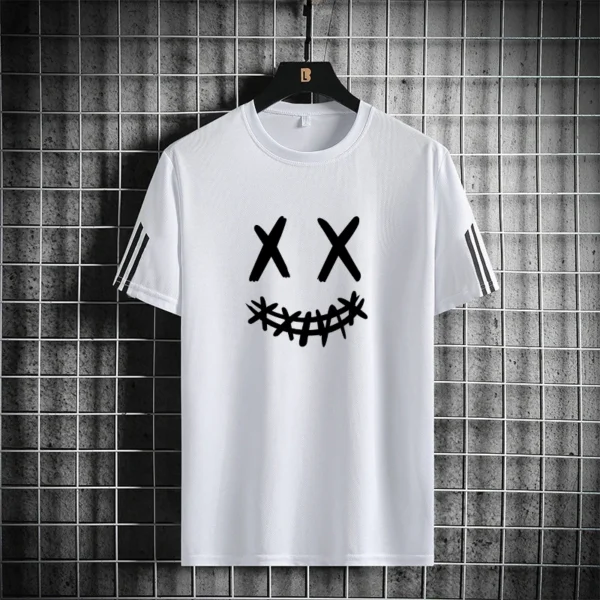 Conjunto esportivo estampado rosto sorridente - Imagem 6