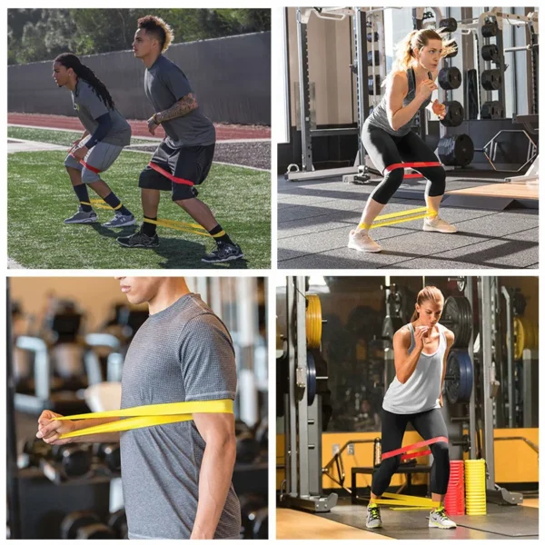 Elásticos para Exercícios Workout 5 pcs - Imagem 5