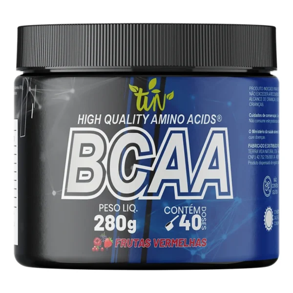 BCAA Em Pó 280g Aminoácido 4-1-1 100% Puro