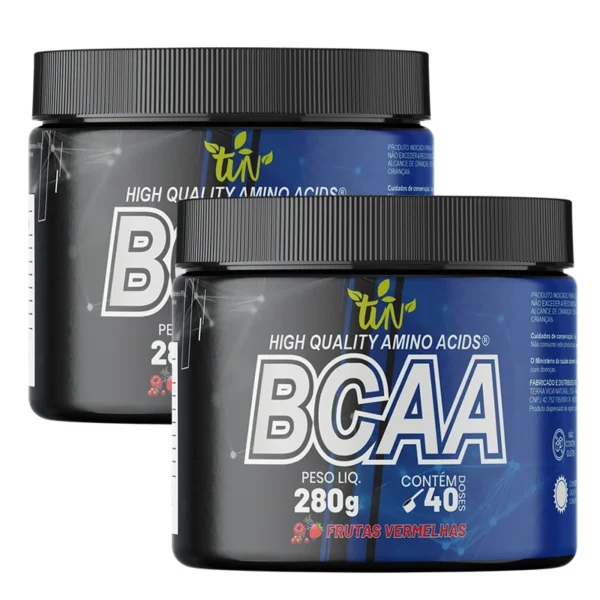 BCAA Em Pó 280g Aminoácido 4-1-1 100% Puro - Imagem 2