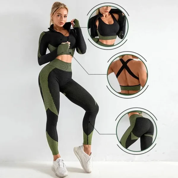 Conjunto fitness 3 peças