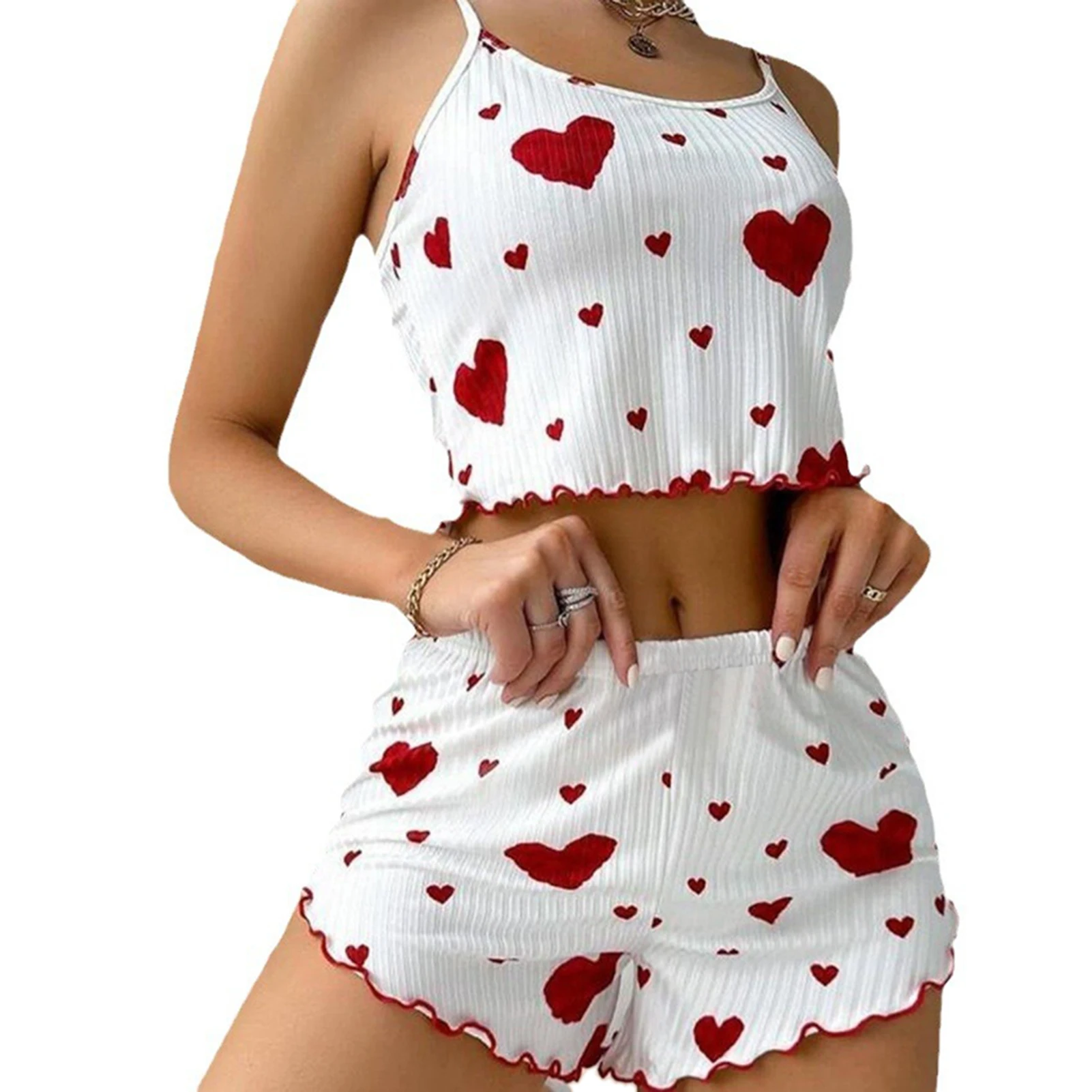 Conjunto de pijama 2 peças feito com tecido suave, ajuste e estilo com muito conforto. - Imagem 10