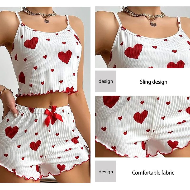 Conjunto de pijama 2 peças feito com tecido suave, ajuste e estilo com muito conforto. - Imagem 4