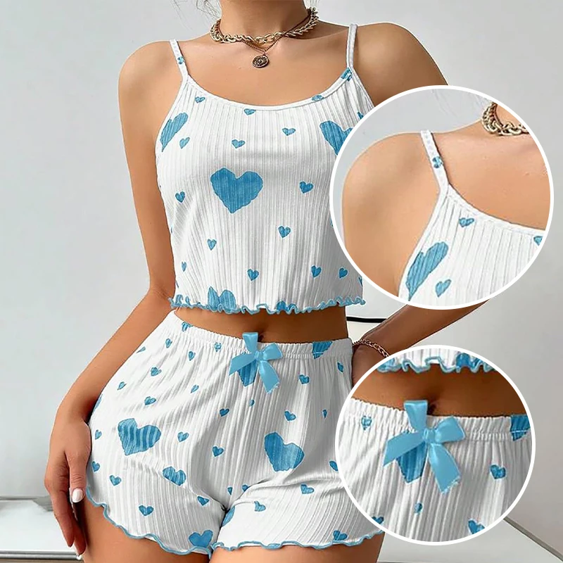 Conjunto de pijama 2 peças feito com tecido suave, ajuste e estilo com muito conforto. - Imagem 6
