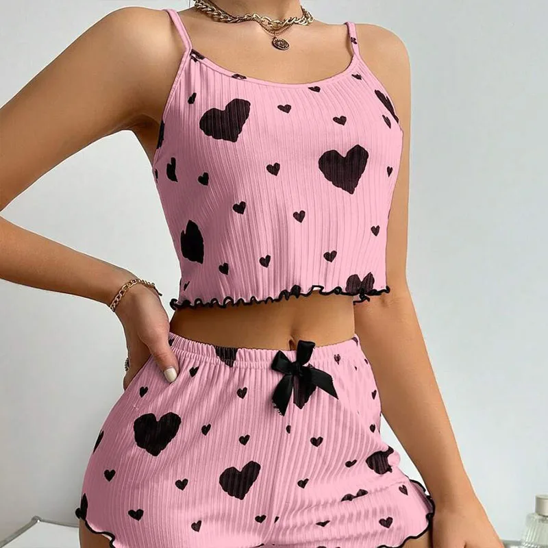 Conjunto de pijama 2 peças feito com tecido suave, ajuste e estilo com muito conforto. - Imagem 7