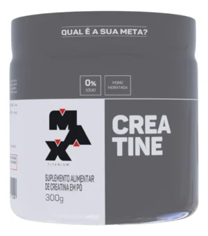 Creatine Max Titanium Monohydrate Powder Pot 300g Creatine Po Without Flavour