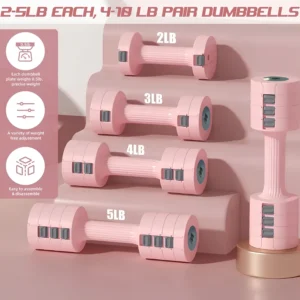 Halter Ajustável 5KG para treinos em Casa