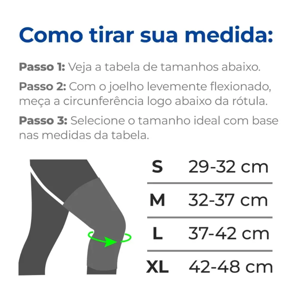 Joelheira esportiva 3D Ortopedica - Imagem 6
