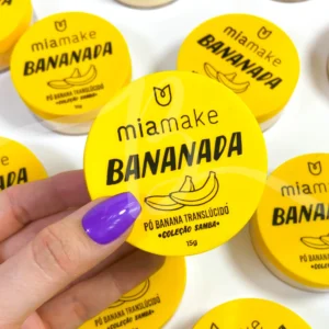 Pó Banana Translúcido Samba Mia Make 15g