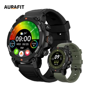 AURAFIT SmartWatch 1.43" HD AMOLED GPS integrado