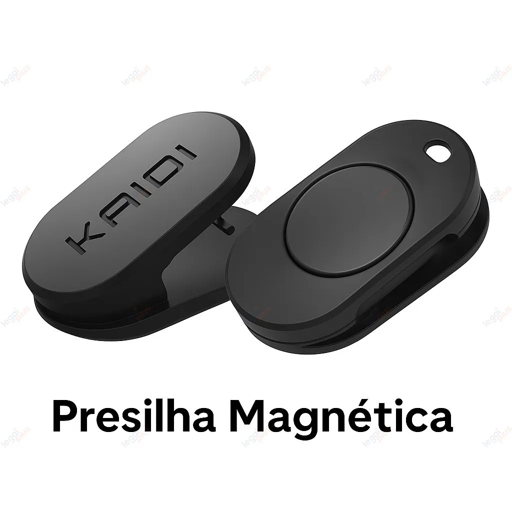 Microfone Lapela Sem Fio Profissional 2 Unidades Magnético Conector USB C E Lightning - Imagem 5
