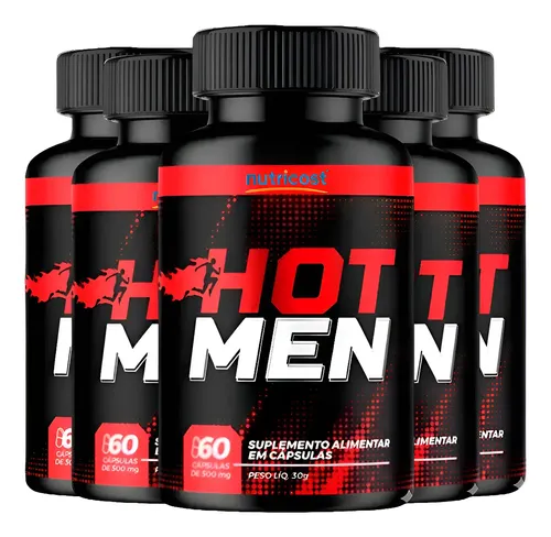 HOT MEN CAPS -Mais confiança, vitalidade e disposição para o homem que quer aproveitar cada momento. - Imagem 3
