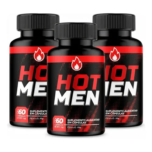 HOT MEN CAPS -Mais confiança, vitalidade e disposição para o homem que quer aproveitar cada momento. - Imagem 4
