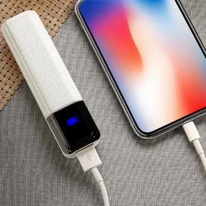 Power Bank Portátil 2600mAh, Banco de Energia Compacto